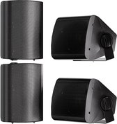 STUDIOFINIX 5,25 Inch 600W Outdoor Speakers - Zwart (2 Paar)