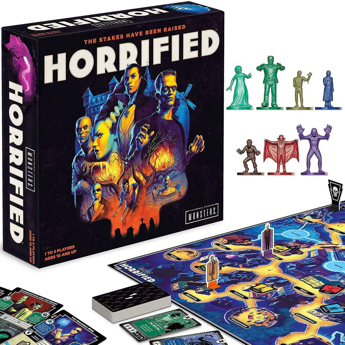 Ravensburger Horrified - Bordspel Engelstalig — afbeelding 6