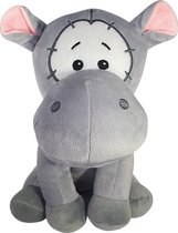 Nijlpaard Cartoon Pluche Knuffel 23 cm {Hippo Plush Toy | Speelgoed Knuffeldier Knuffelpop voor kinderen jongens meisjes}