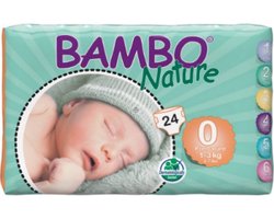 Bambo Nature Premature 0 - 12 pakken van 24 stuks