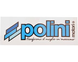 Sticker Polini 097.0034 BLUE LINE voor tweewieler Nieuw