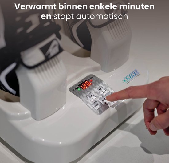 INF Sneldrogende Schoenendroger - Elektrische Schoenwarmer Met Timer En Verstelbare Slang 7314281218447