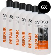 Syoss Après-shampoing réparateur - 6 x 500 ml