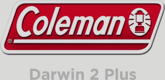 Coleman Darwin 2 Plus Koepeltent - tent 2 Persoons - Grijs