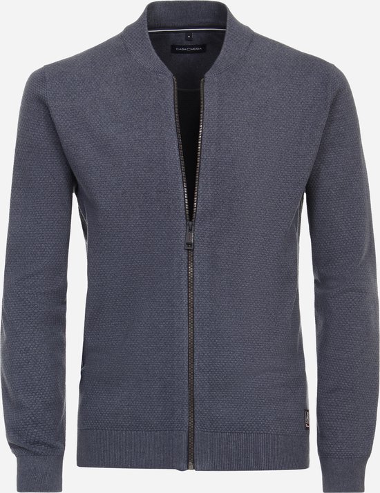 CASA MODA comfort fit vest - blauw - Maat: