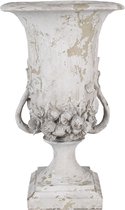 Bloempot 46 cm Beige Polyresin Decoratie Vaas