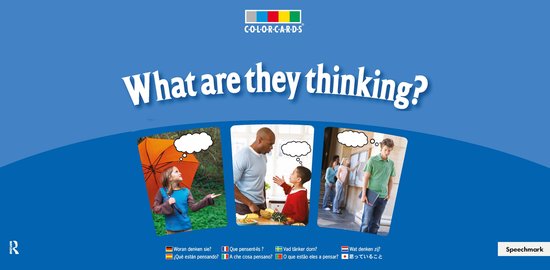 What Are They Thinking Colorcards, Speechmark | 9780863886959 | Boeken ...