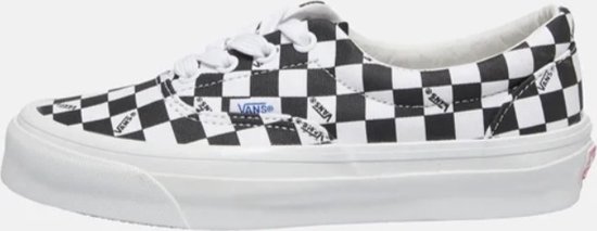 Vans Vault Og Era Lux Heren Sneakers (Maat 44,5) Wit/Zwart - Checkerboard