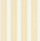 Strepen behang Profhome 765826-GU vinylbehang licht gestructureerd met strepen mat beige wit 5,33 m2