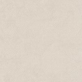 Grafisch behang Profhome 380272-GU vliesbehang licht gestructureerd design en metallic effect beige crèmewit parelmoer-grijs 5,33 m2