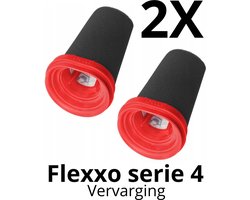 2 x Filters voor stofzuiger vervanging geschikt voor Bosch stofzuiger FLEXXO SERIE 4. Een vervanging die net zo goed is als het origineel.
