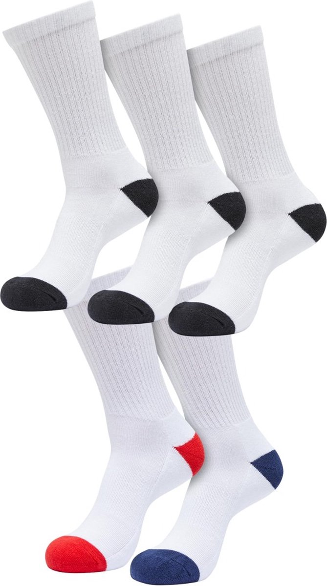 Urban Classics Colored Sport 5-Pack Sokken 47/50 Multicolours Multicolor