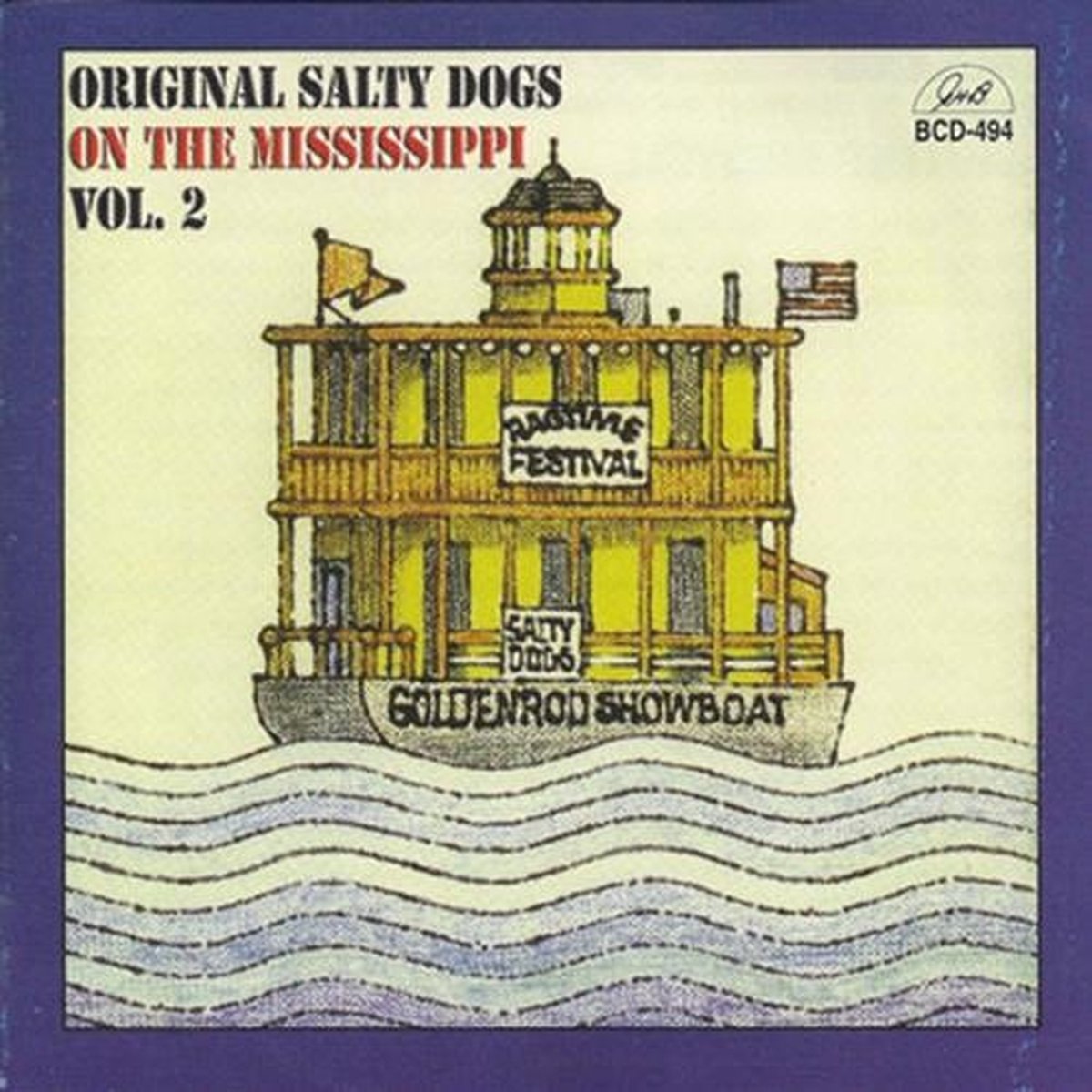 The Original Salty Dogs - On The Mississippi Vol. 2 (CD)