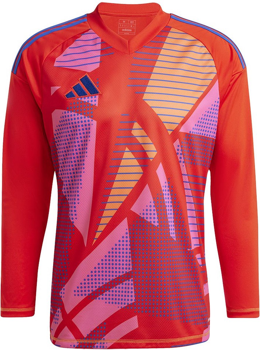 Adidas T24 C T-shirt Met Lange Mouwen Rood 2XL / Regular Man