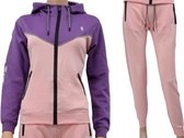 Hitman – Joggingpak Dames – Trainingspak Dames – Roze – Maat S
