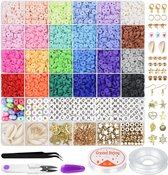 DOWO® - Sieraden Set - DIY Sieraden Maken Meisjes - Kralenset - Sieraden Maken Pakket - Kettingen & Armbanden