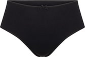 RJ Bodywear Pure Color dames maxi string - zwart - Maat: XXL