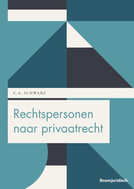 Boom Juridische studieboeken  -   Rechtspersonen naar privaa ... - cover