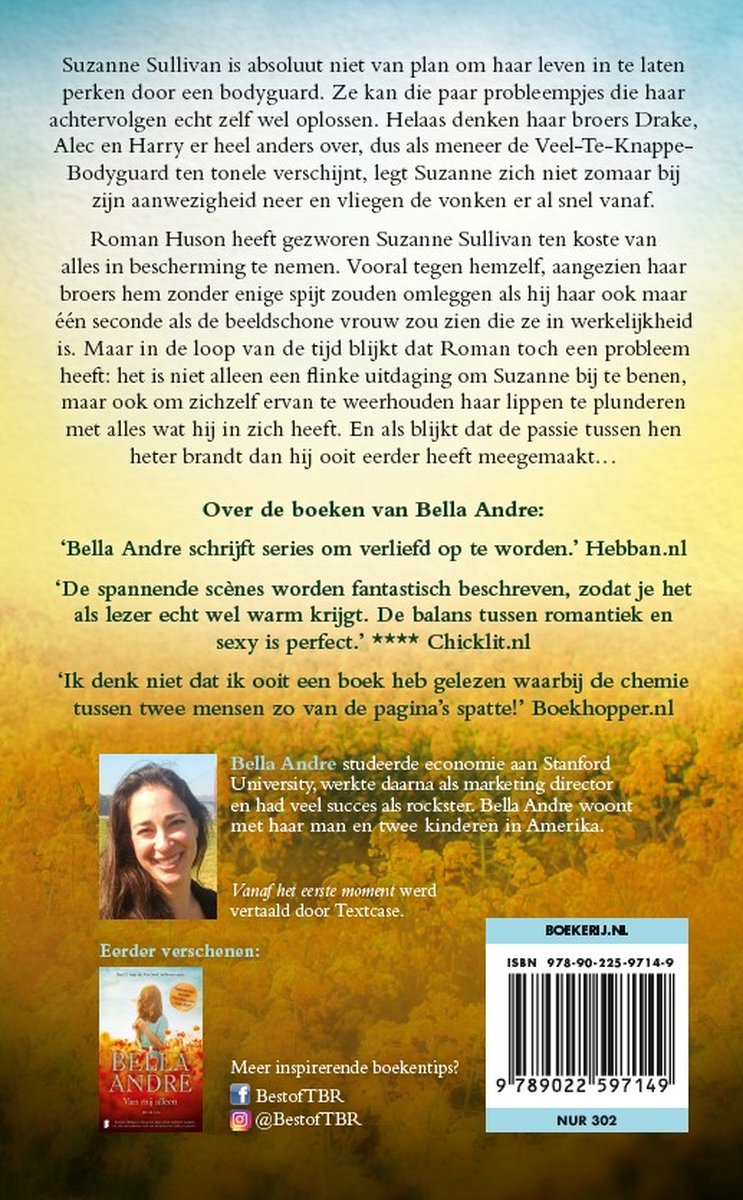 New York Sullivans 2 - Vanaf het eerste moment - back cover