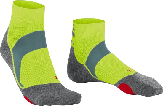 FALKE BC5 Endurance unisex sokken - neon groen (matrix) - Maat: 44-45