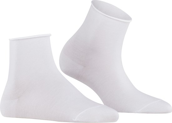 FALKE Cotton Touch business & casual Katoen sokken dames wit - Maat 35-38