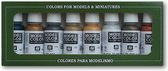 Vallejo 70118 Model Color - Metallic Kleuren - Acryl Set 8x18ml Verf set