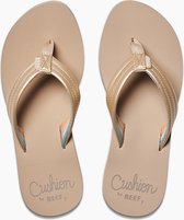 Reef Cushion Breezegolden Hour Dames Slippers - Gebroken wit/Zand - Maat 38,5