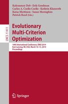 Lecture Notes in Computer Science 11411 - Evolutionary Multi-Criterion Optimization