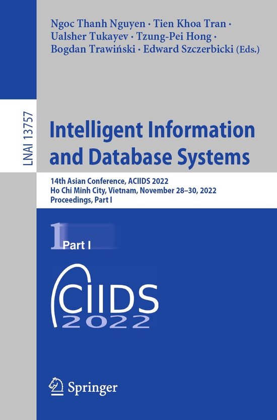 Springer Nature Proceedings Computer Science 1 - Intelligent ... - cover
