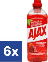 Ajax Red Flowers Allesreiniger - 6 x 1 l