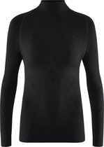 FALKE dames lange mouw shirt Maximum Warm - thermoshirt - zwart (black) - Maat: XS