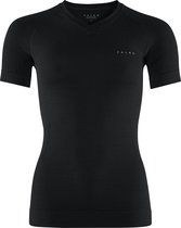 FALKE dames T-shirt Wool-Tech Light - thermoshirt - zwart (black) - Maat: XS