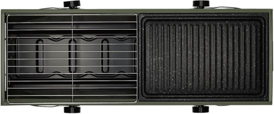 Norlander Outdoor BBQ met grill - 56 x 20 x 20 cm - Groen van Merkloos — afbeelding 3