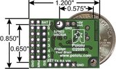 Micro Maestro 6-Channel USB Servo Controller (Assembled) Pololu 1350