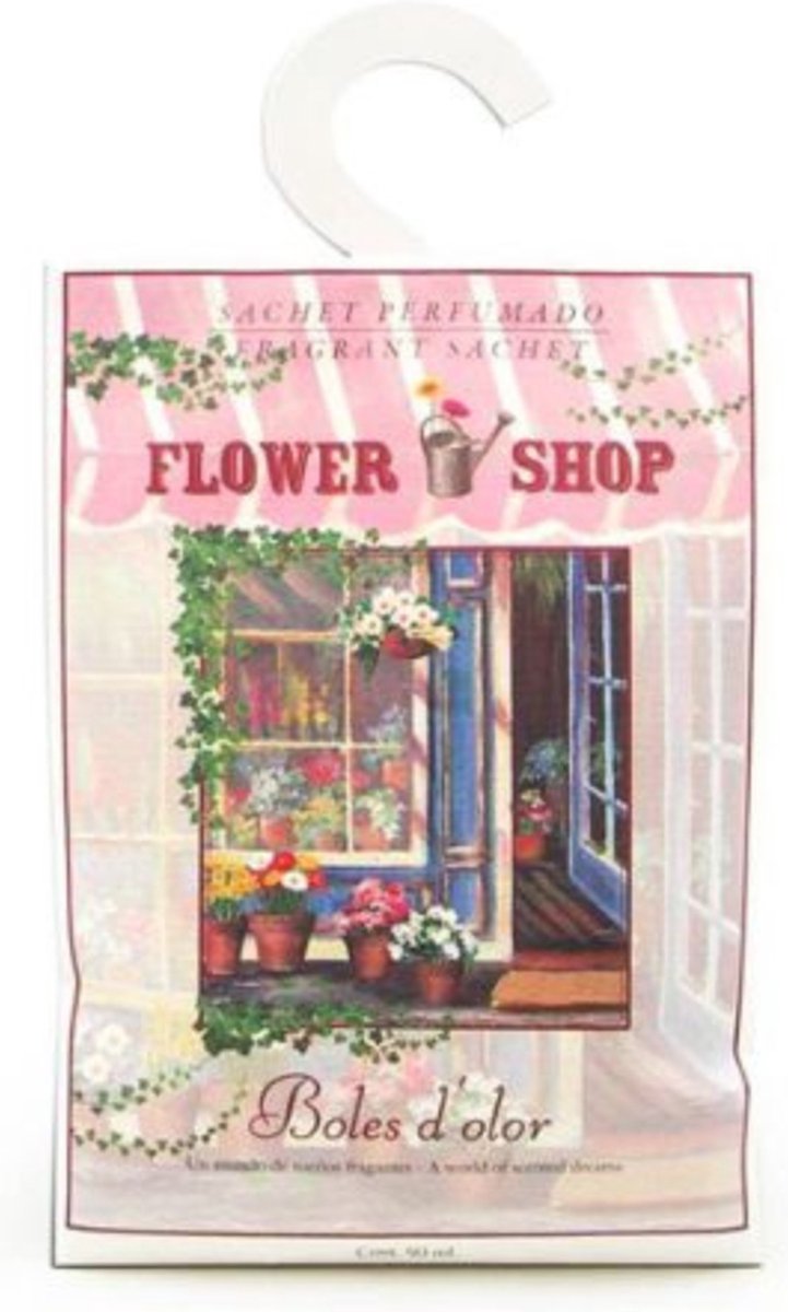 Boles d" Olor Geurzakje Flower Shop 4 stuks