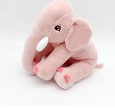 Noah Mason - Baby Knuffel - Olifantje - Schattig - Comfortabel - Roze