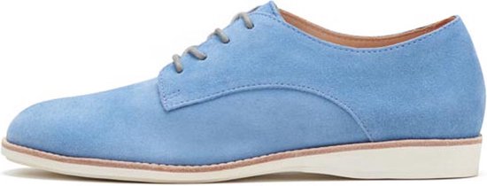 Rollie | Dames | Veterschoen | Derby Super Soft Denim Blue | Maat 37