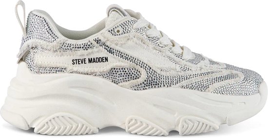 Steve Madden-Park Ave-R White - Dames Sneaker - SM19000107-04004-002 - Maat 37
