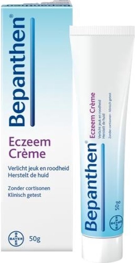 Bepanthen Eczeem Creme - verlicht jeuk en roodheid - mild tot matig atopisch eczeem - 20 gram - Bepanthen