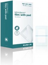 Klinion Kliniderm Film met Pad wondpleister steriel 10x25cm Klinion