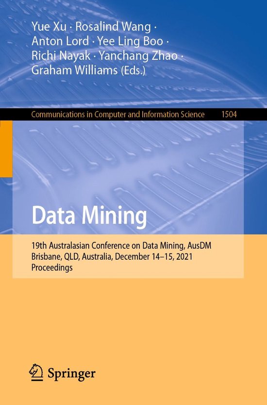 Springer Nature Proceedings Computer Science - Data Mining - cover
