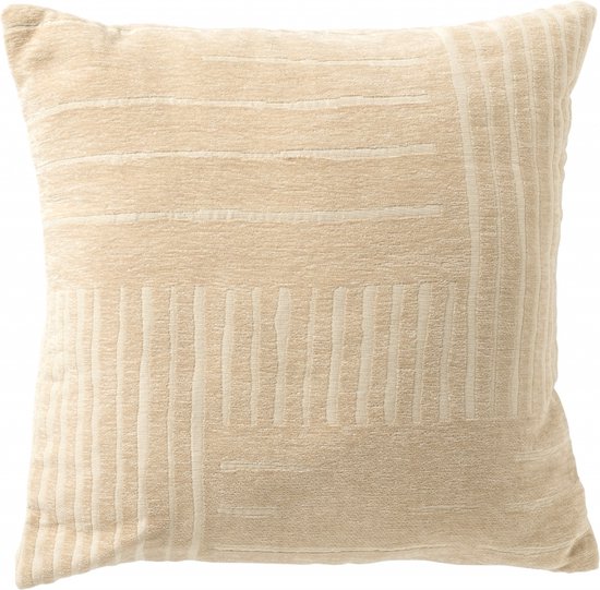 Dutch Decor Sierkussen Stef - Polyester - Semolina - 45x45 cm (BxL) - Woonexpress