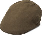 Fawler Mario Moda bruine flat cap voor heren