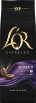 L'OR Espresso Supremo Koffiebonen - Intensiteit 10/12 - 4 x 500 gram