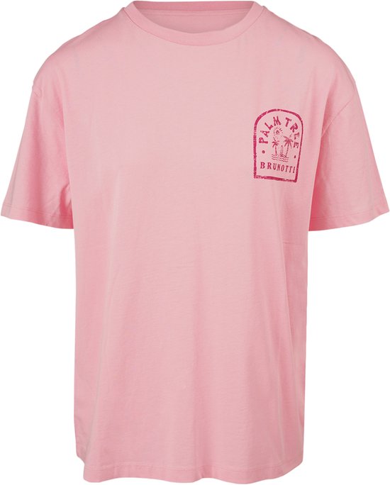 Brunotti Vieve Dames Overzised T-shirt - Roze - L