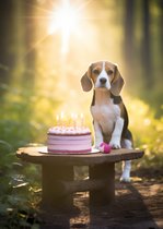 Beagle Verjaardagskalender - Charmante Scenes Maand na Maand - Ideale Gift voor Huisdierfans