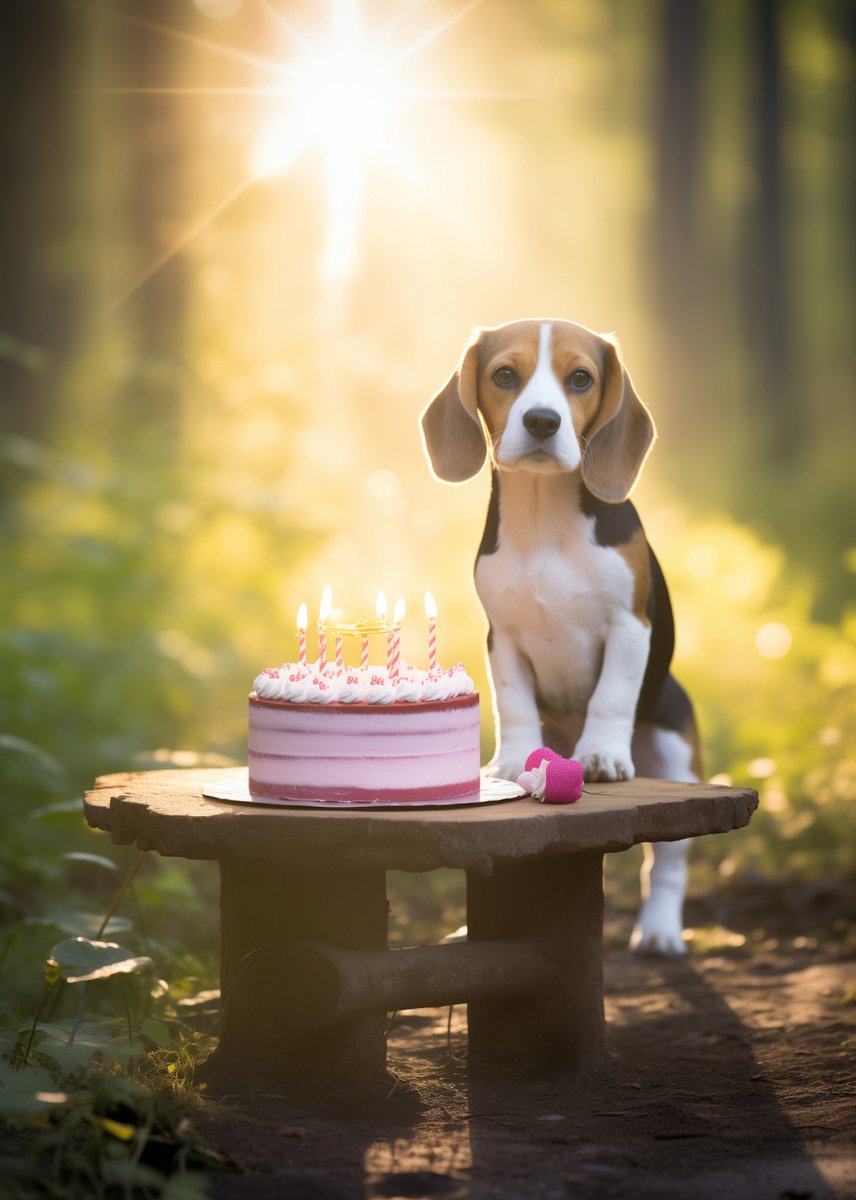 Beagle Verjaardagskalender - Charmante Scenes Maand na Maand - Ideale Gift voor Huisdierfans