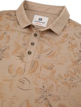 Gabbiano Poloshirt Polo Shirts 234526 Latte Brown Mannen Maat - XXL