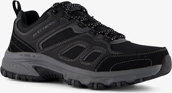 Skechers Hillcrest heren wandelschoenen zwart - Maat 44 - Extra comfort - Memory Foam
