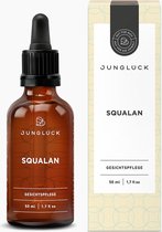 JUNGLÜCK | Squalaan | Lichte olie om de huidbarrière te versterken en de tegen vochtverlies te beschermen | Plantaardig Squalaan van 100% olijven | 50 ml